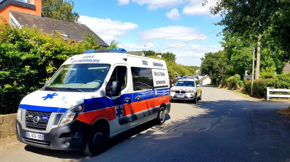 ambulance à Quimperlé